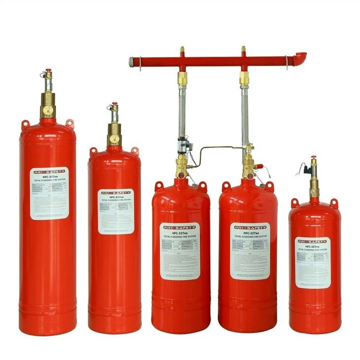 FM-200 HFC-227ea Gaseous Clean Agent Total Flooding Fire System