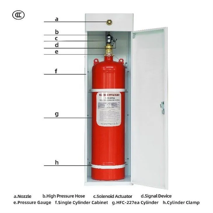 Hot Sale FM200 Gas Fire Extinguish System Sistem Pemadam Kebakaran Otomatis Dengan Sertifikat CCC